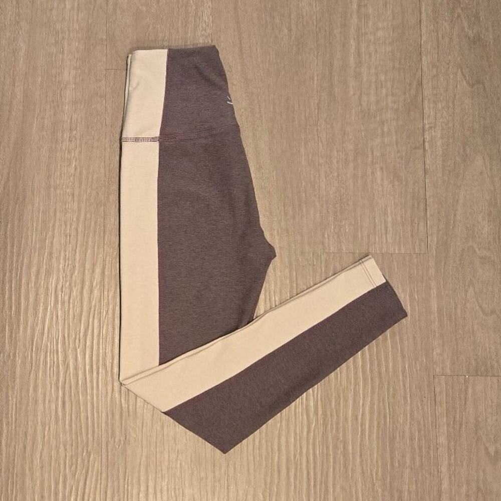 Beyond Yoga Space Dye Colorblock Ankle Leggings  M - Picture 9 of 10